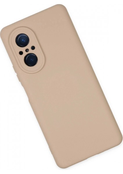 Huawei Nova 9 Se Kılıf Nano Içi Kadife Silikon - Pudra modelleri