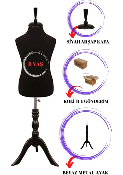 8 Yaş Iğne Batabilen Çocuk Terzi Mankeni Prova Mankeni Vitrin Mankeni fiyatları