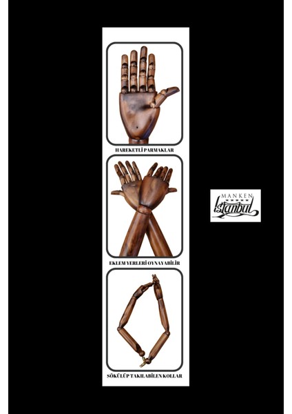 2 Yaş Keten Kumaşlı Ahşap Kollu Kumaş Kafalı Çocuk Terzi Mankeni Vitrin Mankeni fırsatları