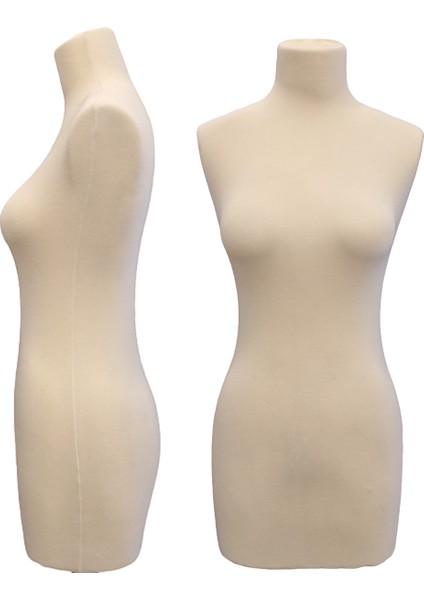 Balık Model Süngerli 38 Beden Dik ve Yatay Iğne Batabilen Terzi mankeni Prova Mankeni Ahşap Ayak fırsatları