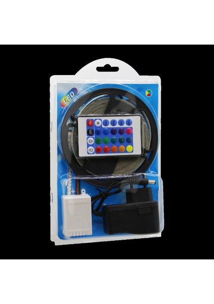 LED Rgb Kumandalı Şerit LED 5mt (4887)