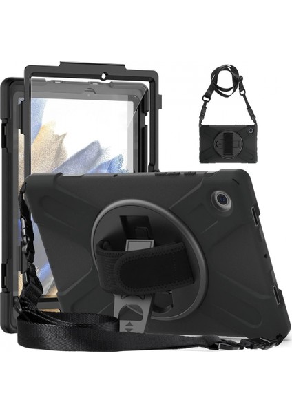Lenovo M10 Hd X306F Kılıf Amazing Tablet Kapak - Siyah