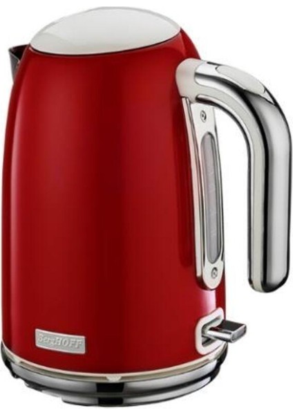 Kırmızı 1.7 Litre Su Isıtıcı, Şık ve Kullanışlı Ev Ihtiyaçlarınız Için Ideal