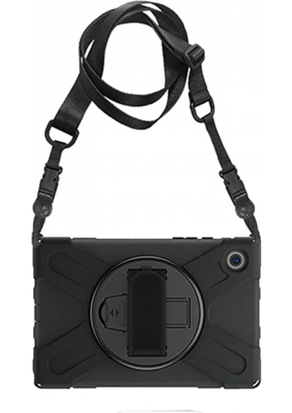 Lenovo Tab M10 TB328FU Kılıf Amazing Tablet Kapak - Siyah