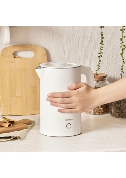 Çift Kaplamalı Paslanmaz Çelik Isıtıcı, 2200W, Cooltouch, Sessiz ve Dayanıklı Kullanım