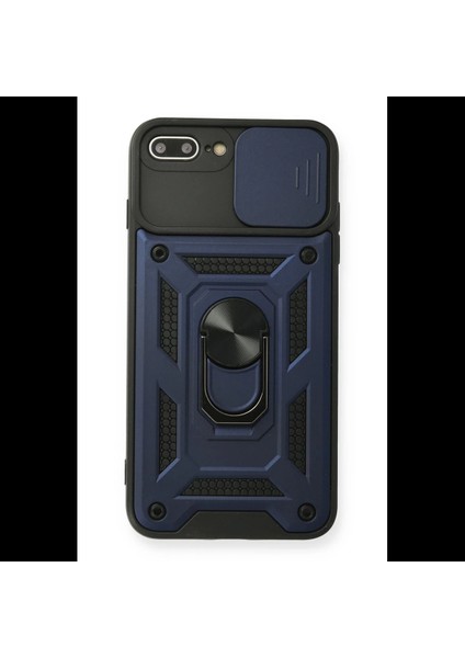 iPhone 7 Plus Kılıf Pars Lens Yüzüklü Silikon