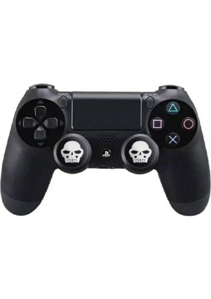 Skull Ps5/ps4/ps3/xbox One/one X/one S/series X/series S 3D Analog Silikon Koruyucu -2 Adet fiyatları