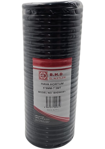 B.h.d BHD00281 5X8MM-7.5M Spiral Hava Hortumu