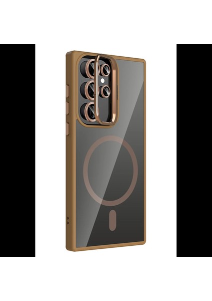 Samsung Galaxy S24 Ultra Remim Lensli Magsafe Standlı Kapak fiyatları