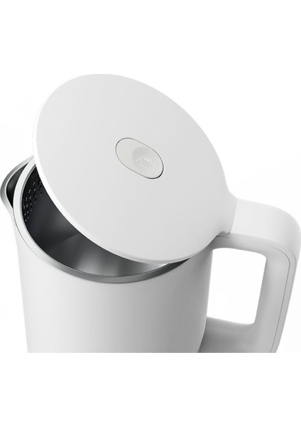 Paslanmaz Çelik Elektrikli Su Isıtıcı, Otomatik Kap, Çok Amaçlı Kullanım, Beyaz indirimleri