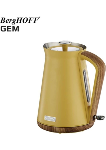 1.7 L Sarı Su Isıtıcı, Şık ve Kullanışlı Elektrikli Ev Aleti