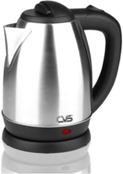 Gri Renkli Paslanmaz Çelik Su Isıtıcı Kettle 2318 Burgaz Inox