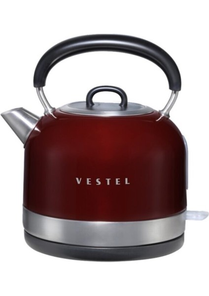 Retro Bordo Su Isıtıcı, Şık Tasarım ve Pratik Kullanım Için Ideal Seçenektir.