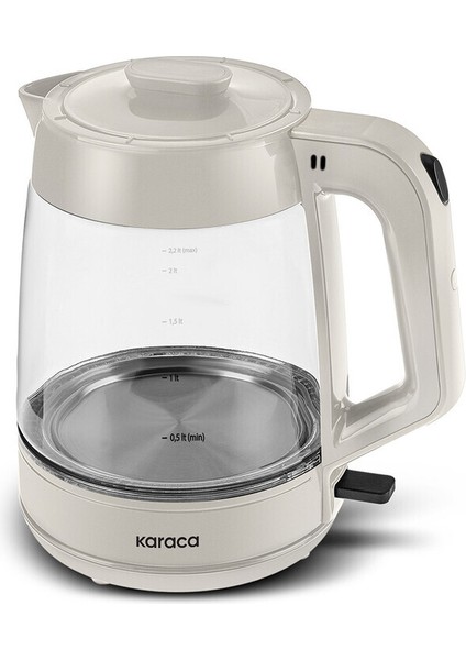 Geniş Kapasiteli Cam Çay Makinesi ve Su Isıtıcı, Şık Tasarım, Sarı Renk modelleri