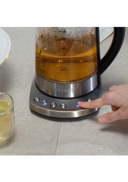 Gri Isıtıcı ve Çay Demleme Cihazı, Pratik ve Şık Tasarım