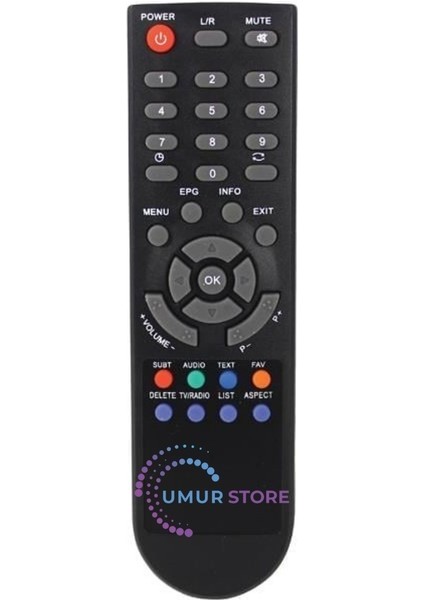 BSD-1000 Uydu Alıcı Kumandası
