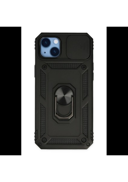 iPhone 14 Plus Kılıf Pars Lens Yüzüklü Silikon