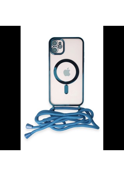 iPhone 11 Kılıf Divo Lazer Askılı Magsafe Kapak