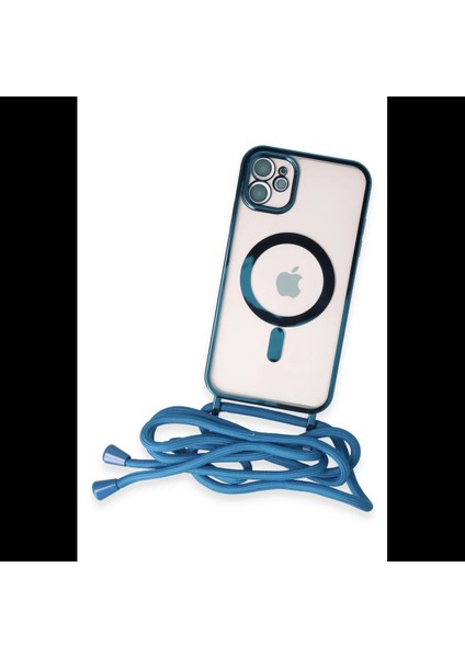 iPhone 11 Kılıf Divo Lazer Askılı Magsafe Kapak modelleri