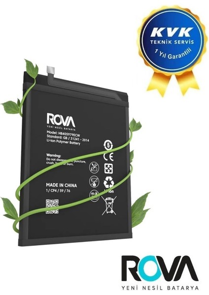 Mate 10 Lite Batarya 3340 Mah. HB356687ECW + 1 Yıl Kvk Teknik Servis Garantili