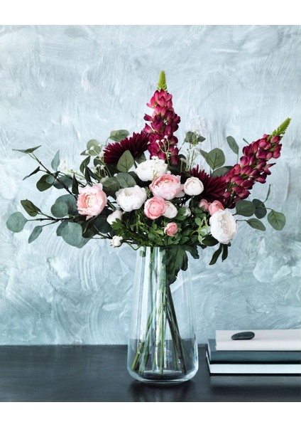 Cam Vazo, Saydam Cam, 30 cm modelleri