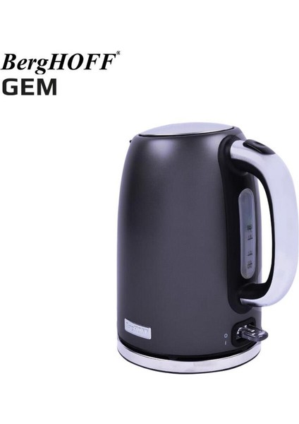 Parlak Füme 1.7l Su Isıtıcı, Şık ve Dayanıklı Ev Aksesuarı fiyatları