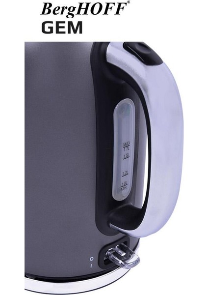 Parlak Füme 1.7l Su Isıtıcı, Şık ve Dayanıklı Ev Aksesuarı modelleri