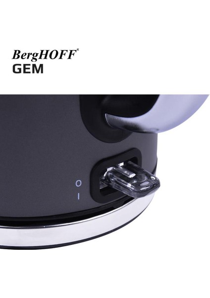 Parlak Füme 1.7l Su Isıtıcı, Şık ve Dayanıklı Ev Aksesuarı fırsatları