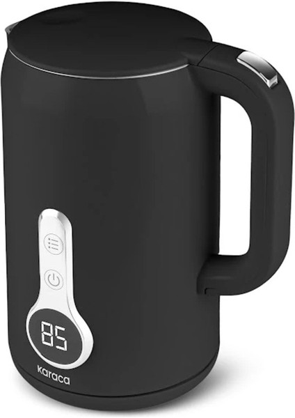 Şık Siyah Çift Katmanlı LED Ekranlı 1,7l Sıcaklık Ayarlı Su Isıtıcı fiyatları