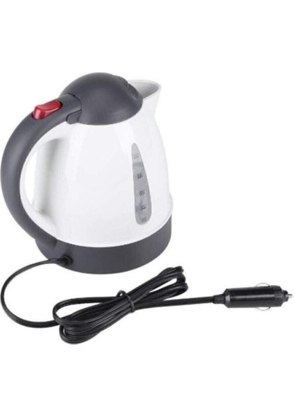 24V 1l Araç Içi Su Isıtıcı Kettle Beyaz, Pratik ve Güvenilir Kullanım indirimleri
