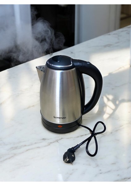 Çelik Su Isıtıcısı 1.8l 1500W, Şık ve Dayanıklı Elektrikli Kettle modelleri