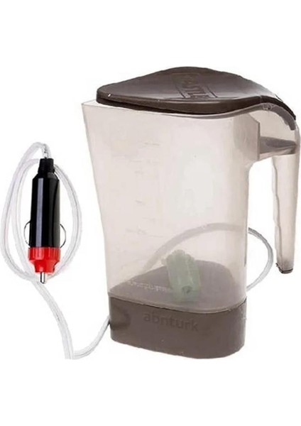 12V Araç Içi Su Isıtıcı, Kettle, Kahve ve Çay Makinesi, Kırılmaz Hazne, Turuncu