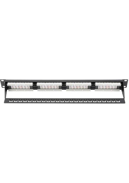Dıgıtus DN-91624U-CR 8P8C,LSA,ALTIN Kontak 24 Port Cat6 Dolu 1u Zırhsız Patch Panel