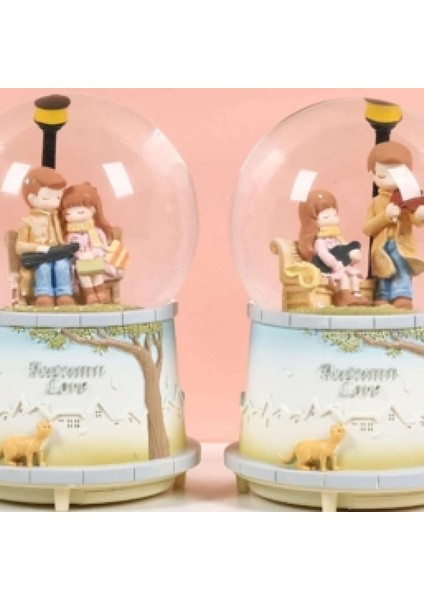 Mdb Sonbahar Sevgılı Kar Küresı Büyük Boy