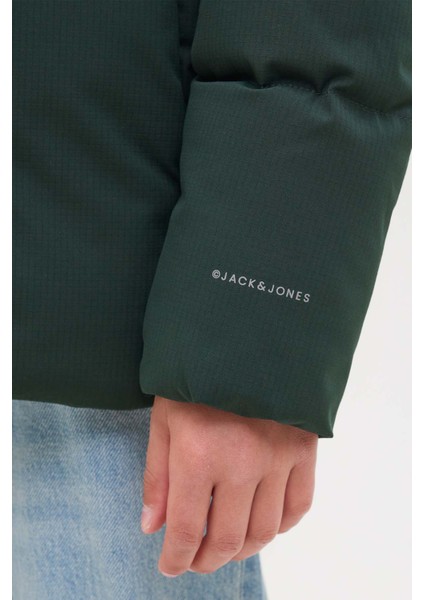 Jjglobal Puffer Jacket Jn Yeşil Erkek Çocuk Mont