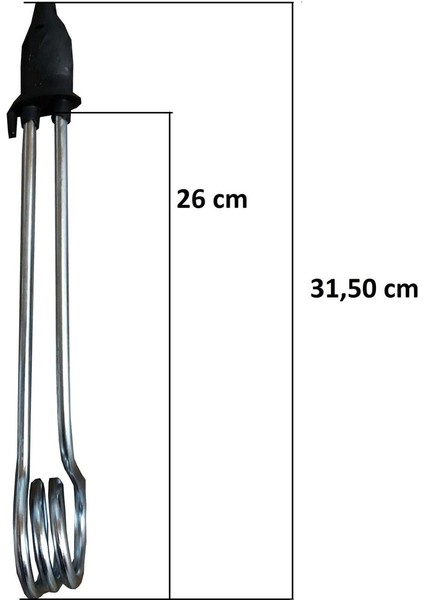 Krom Daldırma Su Isıtıcısı Rezistansı, Dayanıklı ve Performanslı Kullanım Için Ideal fırsatları