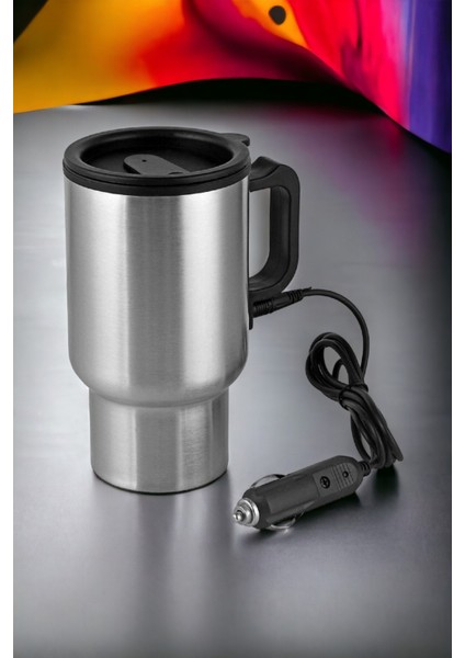 12V Araç Içi Paslanmaz Çelik Su Isıtıcı, Gri Renk fiyatları