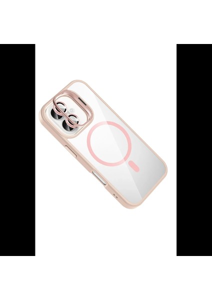 Apple iPhone 16 Plus Remim Lensli Magsafe Standlı Kapak modelleri