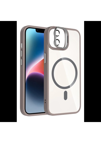 Apple iPhone 11 Remim Lensli Magsafe Standlı Kapak