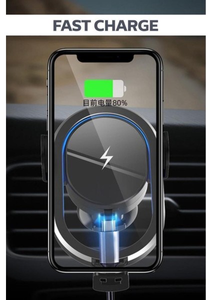 Cfl-D6 Wireless 15W Şarjlı Telefon Araç Tutucu fiyatları