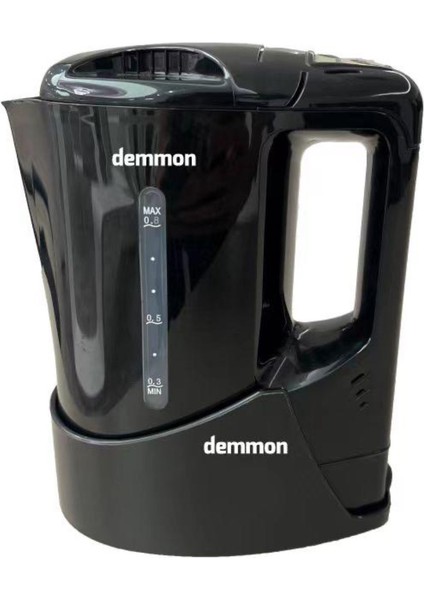 Taşınabilir Araç Içi Küçük Elektrikli Kettle, 0,8l, 24V, Otomatik Kapanma, Şık Siyah Reng.