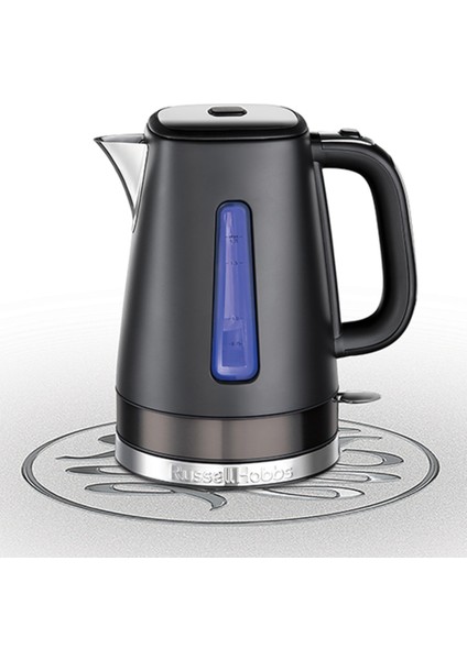 Matte Siyah Su Isıtıcısı 26140-70, Şık ve Dayanıklı Tasarım