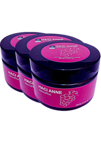 Hacianne Hemer.oid Bakım Masaj Cream 3X200 ml