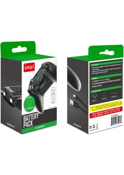 Xbox Series X/s Oyun Kolu Joystick LED Göstergeli Şarj Edilebilir Pil indirimleri