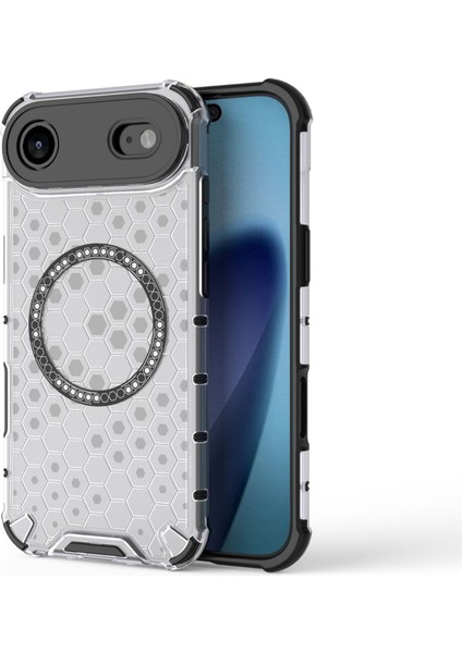 iPhone 17 Air Manyetik Telefon Kılıfı, Şeffaf Darbeye Dayanıklı Telefon Kılıfı Kapağı iPhone 17 Air (Yurt Dışından) fiyatları