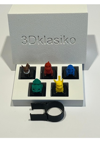Mekanik Klavye Keycap Seti Gamer Aksesuar – 5’li Eğlenceli Tasarımani indirimleri