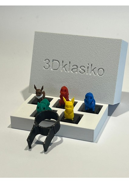 Mekanik Klavye Keycap Seti Gamer Aksesuar – 5’li Eğlenceli Tasarımani