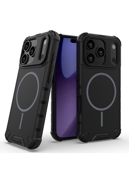 iPhone 17 Pro Manyetik Telefon Kılıfı, Magsafe Koruyucu Ince Uyumlu Telefon Kılıfı iPhone 17 Pro (Yurt Dışından)