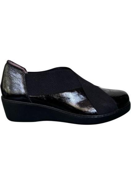 Extrafıt Geni Kalıp Kadın Lastikli Dolgu Topuk Ayakkabı 74220-78