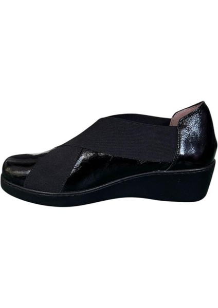 Extrafıt Geni Kalıp Kadın Lastikli Dolgu Topuk Ayakkabı 74220-78 modelleri